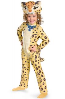 NEW Childrens Movie Costume Gia the Leopard Madagascar Licensed 3T