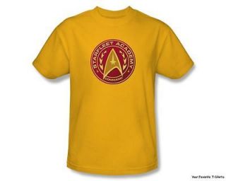 star trek starfleet academy command adult tee shirt more options size 