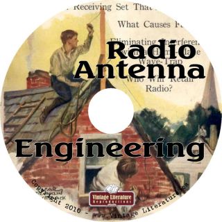 Radio Antenna Engineering Ham Radio 1952 on CD Vintage Literature