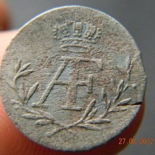 sweden silver coin 1 ore adolf fredrik 1758 from latvia