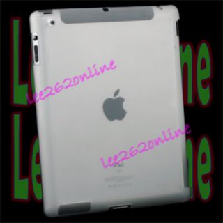 For Apple iPad 2 clear Silicone case Skin Smart Cover Companion New