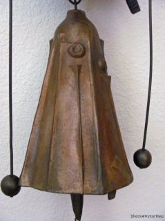 Paolo Soleri Vintage Bronze Wind Bell Teacher Chime Cosanti Arcosanti 