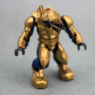 Halo Mega Bloks Minifigure Gold Arbiter Pax Halofest CE Warthog Halo 