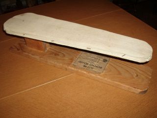 Vintage Sleeve Ironing Board, Ironing Board for Sleeves, Wood Ironing 