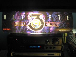 Mortal Kombat III 3 Ultimate Jamma Arcade Marquee
