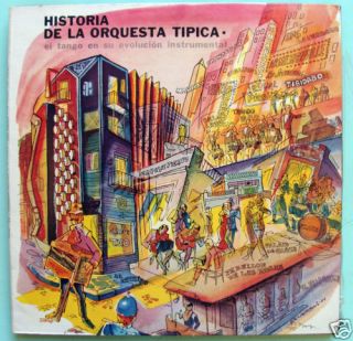 Argentino Galvan Historia de La Orquesta Tipica LP