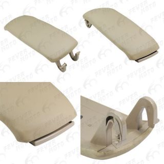 FM Beige Allroad Armrest Leatherette Cover Lid Console For 2000 2006 