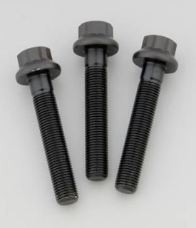 Arp Lower Pulley Bolts Black Oxide 12 Point Chevy Small Big Block Set 