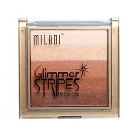 Milani Glimmer Stripes All Over Color Face Cheek Eye Color Honey 