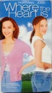 Where The Heart Is VHS Natalie Portman Ashley Judd Great Movie Comedy 