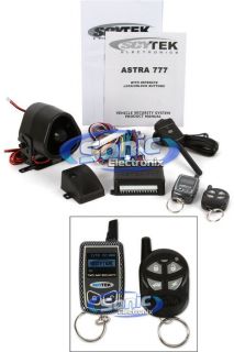 Scytek Astra 777 TC 2 Way Car Alarm Security System w LCD Pager