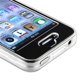 Crystal Hard Skin Case for Verizon iPhone 4 4th Clear