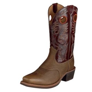 Ariat Tumbled Brown Heritage Roughstock 10005012 Cowboy Boots Mens 