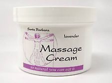 Santa Barbara Massage Cream Lavender 1oz   Body Butter, Creme