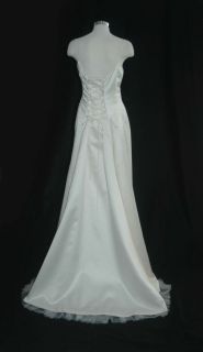 750 NICOLE MILLER MATERNITY Wedding Gown A PEA IN THE POD nwt MEDIUM