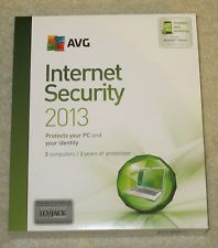 AVG Internet Security 2013 3 PCs   2 Years And 6 Month LoJack