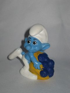 Mcdonalds The Smurfs Happy Meal Toy Greedy Figure