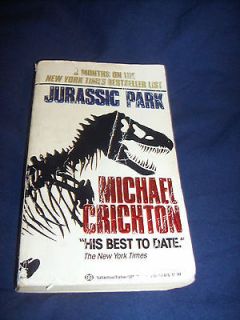 Jurassic Park by Michael Crichton (1991, Paperback, Reissue)