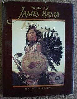 The Art of James Bama Native American Indians Cowboys Civil War Old 