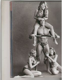    DEVELOPMENT Bodybuilding Magazine Arnold Nikki Ziering w poster 1 04