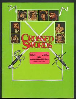 Oliver Reed Raquel Welch Ernest Borgnine Crossed Swords Movie Program 