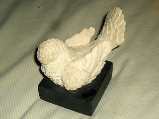 Sculptor Of Dove Hand Sculpted By A Santini From Classic Figure Italy 