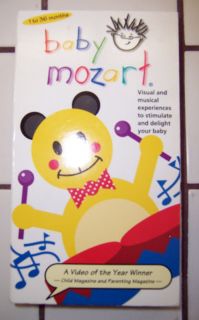 Baby Einstein Baby Mozart VHS Ages 1 36 Months