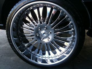 26 in Staggered Asanti asantis wheels rims chrome af134 & af137 new 