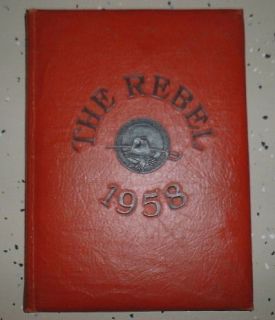 1958 Carlisle Military School Yearbook Bamberg SC