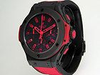 Hublot Big Bang All Black w/Red Accents,Limited Edition, Ceramic,$ 