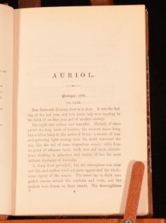 1881 Auriol or The Elixir of Life William Harrison Ainsworth 
