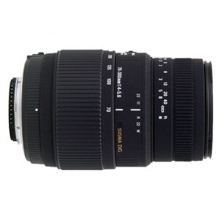 Sigma Zoom Telephoto 70 300mm f/4 5.6 DL Lens for Nikon AF D