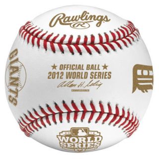 NEW MLB 2012 RAWLINGS WORLD SERIES OFFICIAL GAME BALL BASEBALL TEAM 