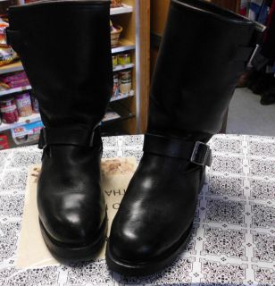 Steel Toe Boot Size 12 Med Genuine Leather