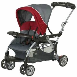 Baby Trend Sit N Stand Deluxe Baltic Twin Tandem Stroller New Same Day 