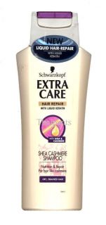 Schwarzkopf Extra Care Hair Shea Cashmere Shampoo