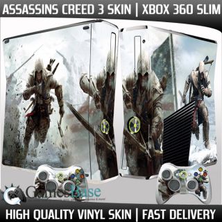   high quality vinyl skin featuring an amazing Assassins Creed 3 design