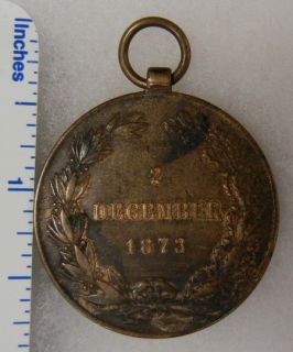 Original Pre WW1 Austrian 1873 General Campaign Medal