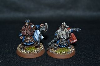    Lord of The Rings DPS painted The Dwarf Holds Dain and Balin LOTR003