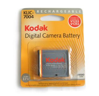 Battery KLIC 7004 Charger K7004 for Kodak M1033 M1093