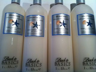 Back to Basics Marine Color Protection Conditioner New Set of 4 33oz 
