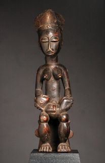 Attie Akye Maternity Figure Artenegro Gallery with African Tribal Arts 