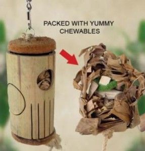 Bird Natural Instincts Lantern Surprise Chew Toy Small