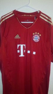 Bayern Munich Franck Ribéry 7 Home Red Jersey Size US XL