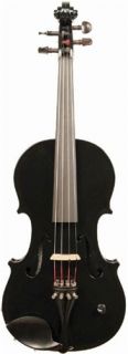 Barcus Berry Vibrato AE Electric Acoustic Violin Black