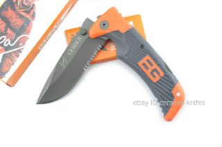   Grylls Knives Hunting Survival Pocket Folding Knife with Clip