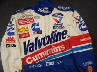 Mark Martin Personal Used Worn 6 NASCAR Worn Racing Fire Suit Signed 