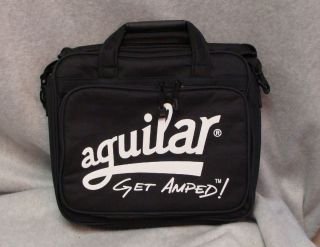 Aguilar bass amplifier Gig Bag Tote youe amp head and other goodies in 