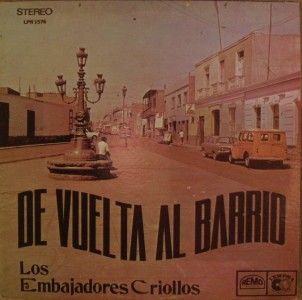   Embajadores Criollos de Vuelta Al Barrio Remo Records LPR 1576