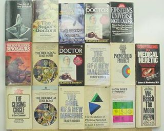 17 Books Science Biology Tech More Lot C643 Free s H